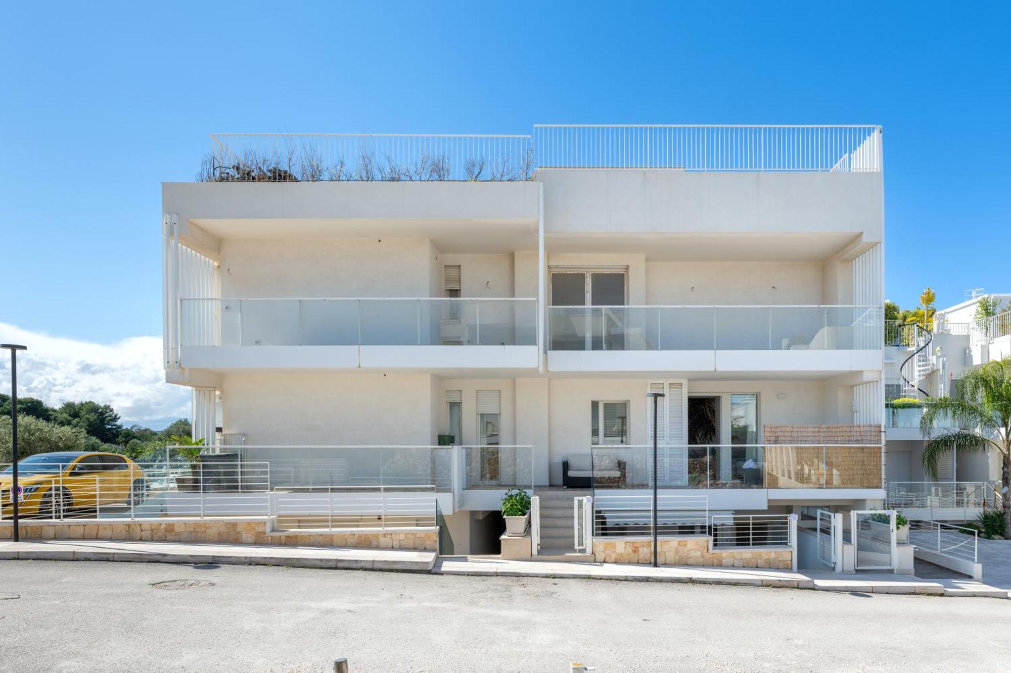 Cozy Marine Apt With Jacuzzi - 250Mt From Sea 滨海波利尼亚诺 外观 照片