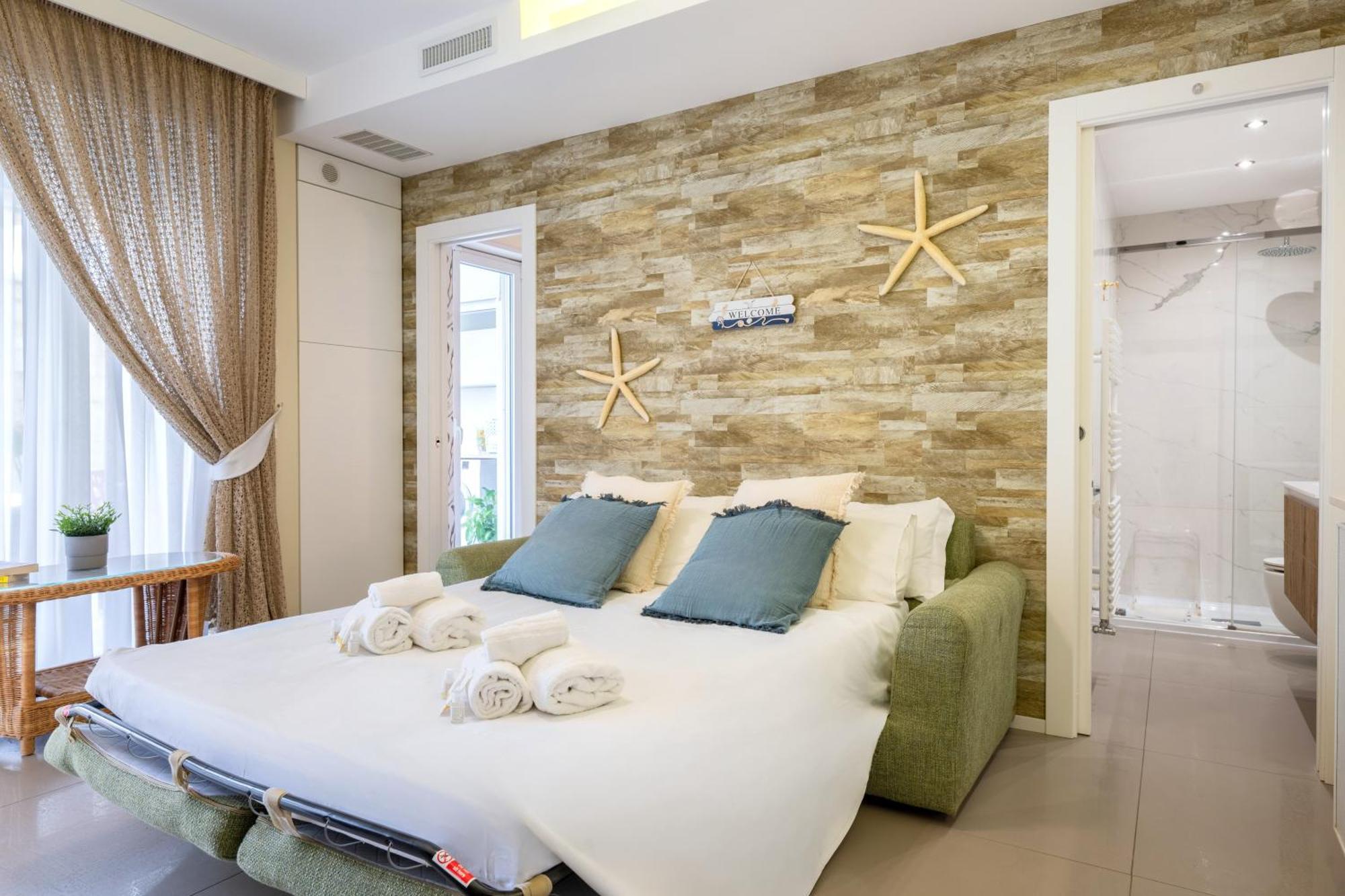 Cozy Marine Apt With Jacuzzi - 250Mt From Sea 滨海波利尼亚诺 外观 照片